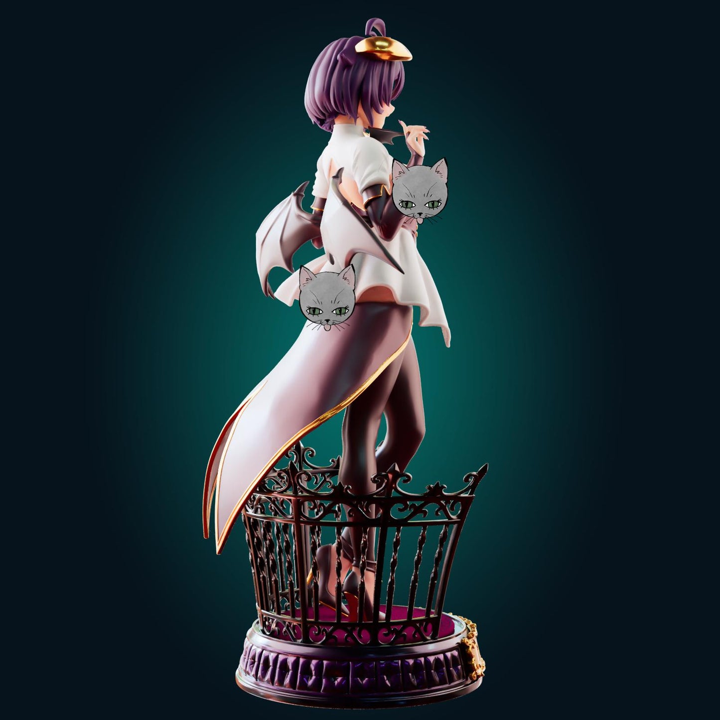 Magical Girl Model Kit | 3D Resin Printed Figurine | Officer Rhu