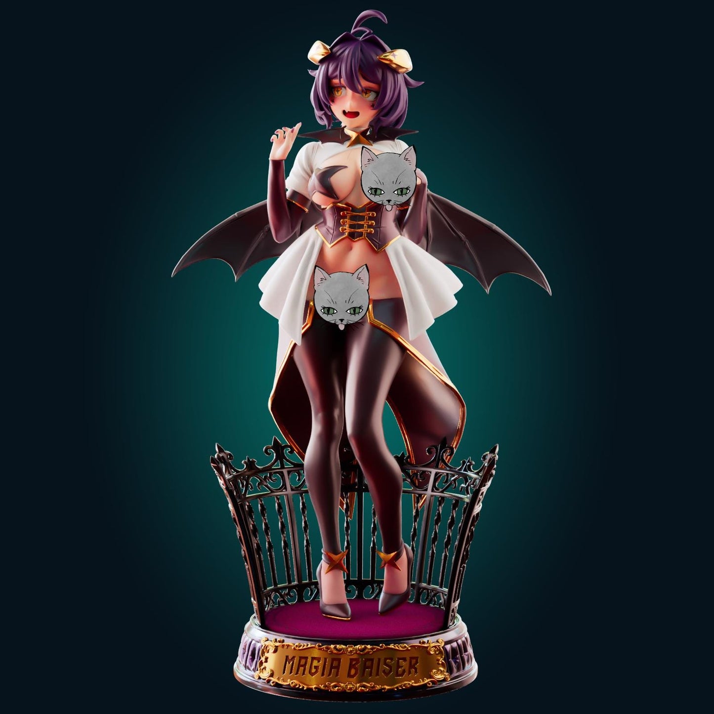 Magical Girl Model Kit | 3D Resin Printed Figurine | Officer Rhu