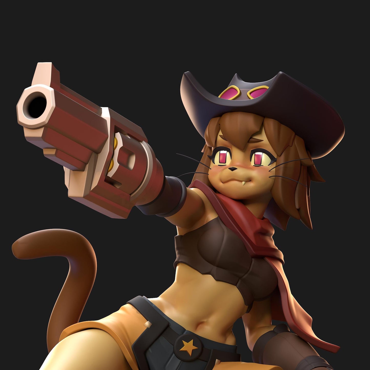 Cat Girl Miniature | 1ndefference