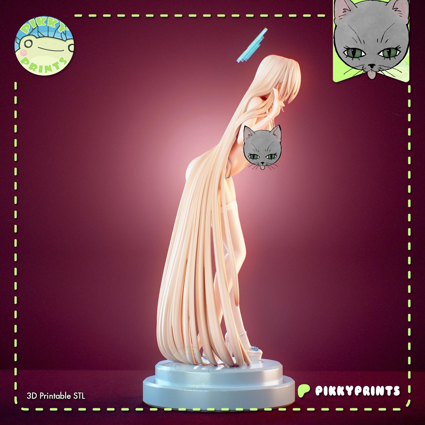 Combat Girl Model Kit | Pikky Prints