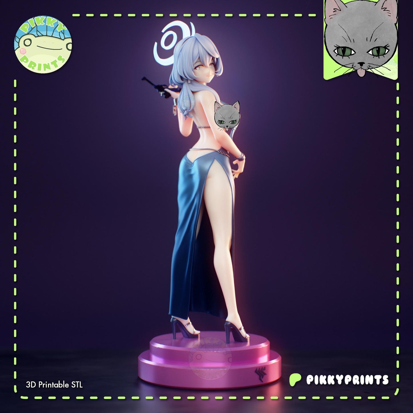 Combat Girl Model Kit | Pikky Prints