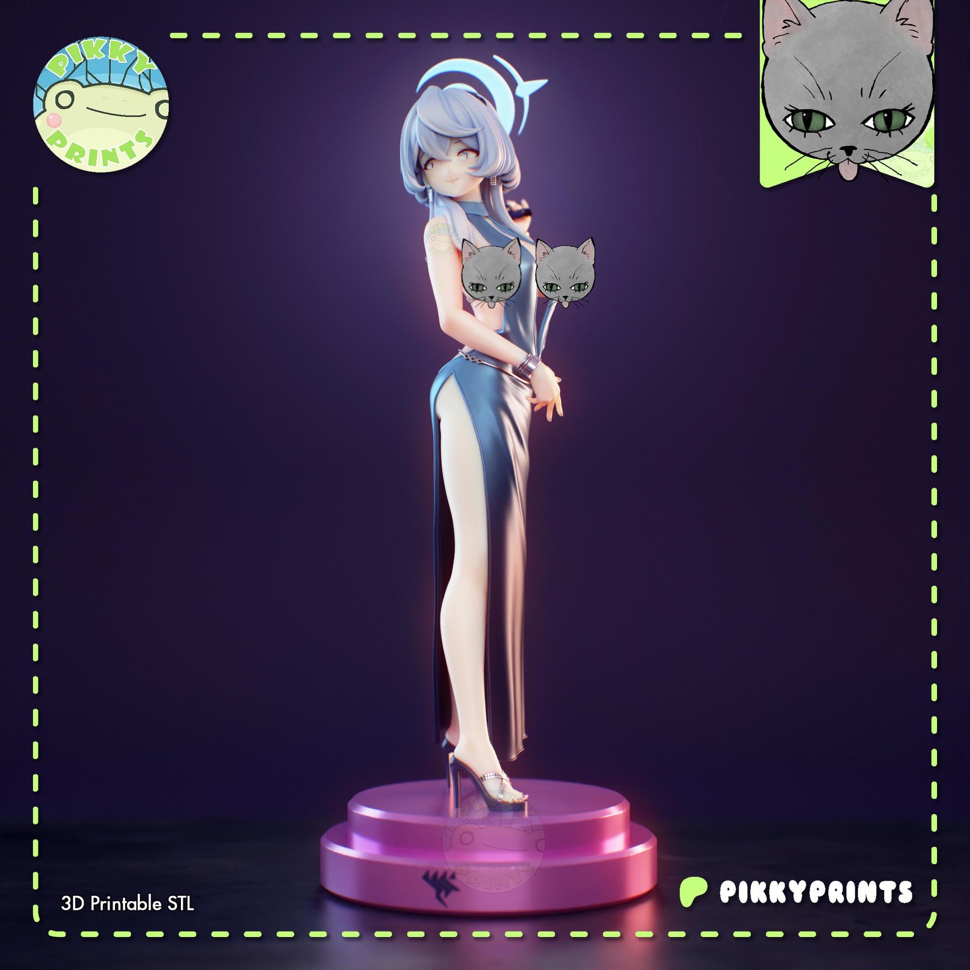 Combat Girl Model Kit | Pikky Prints