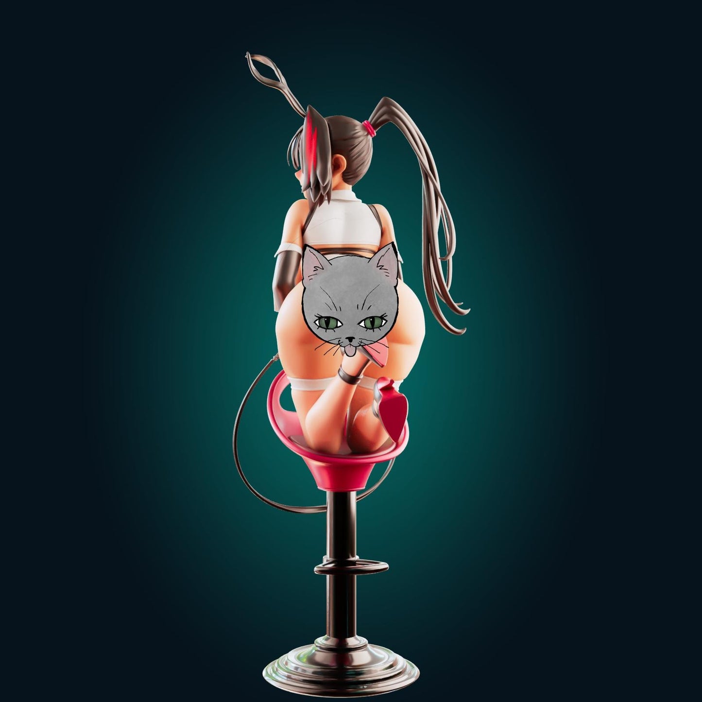 Bunny Girl Model Kit | 3D Resin Printed Figurine | Officer Rhu
