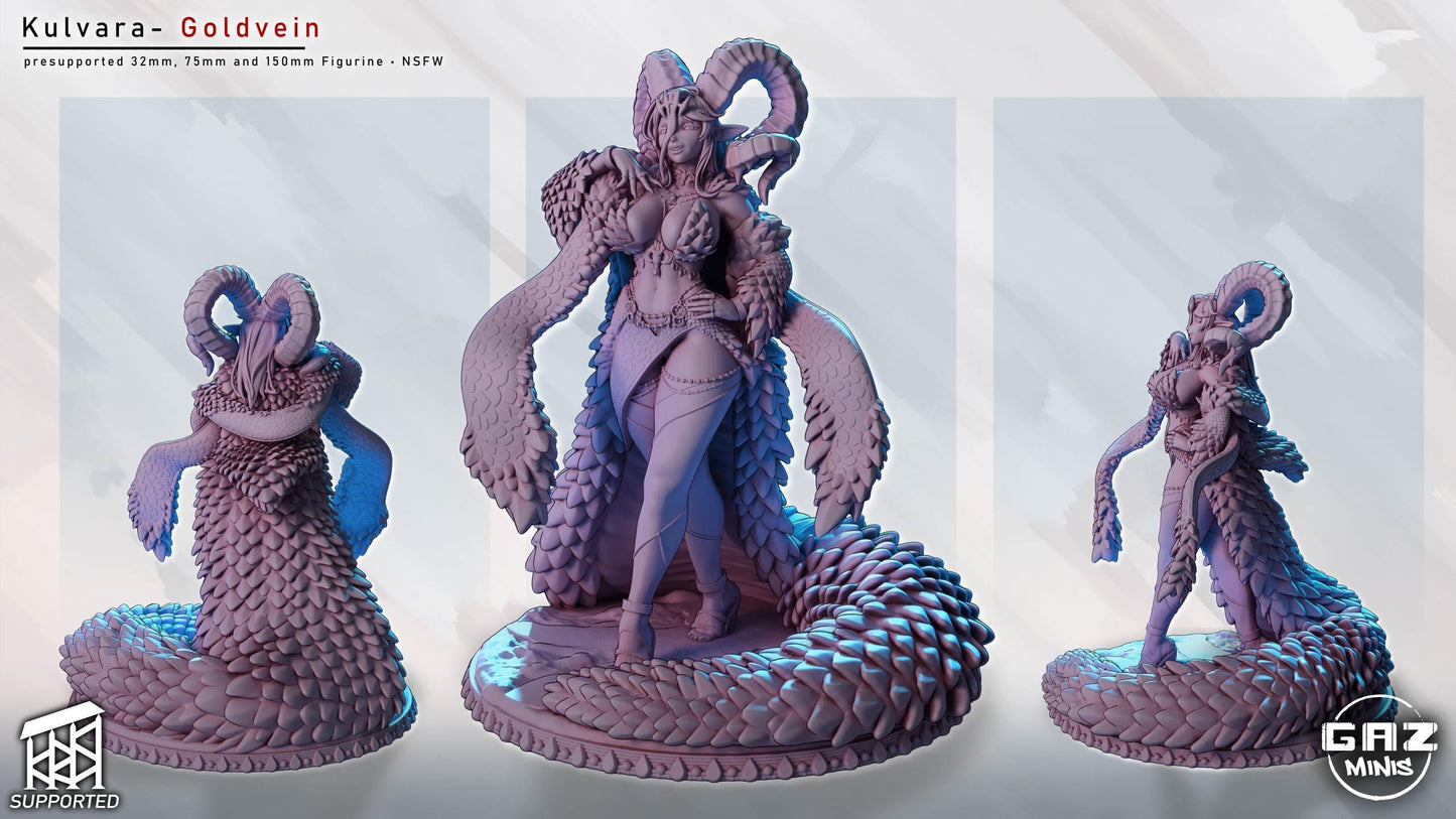Kulvara Goldvein | Tabletop Miniature | Gaz Minis
