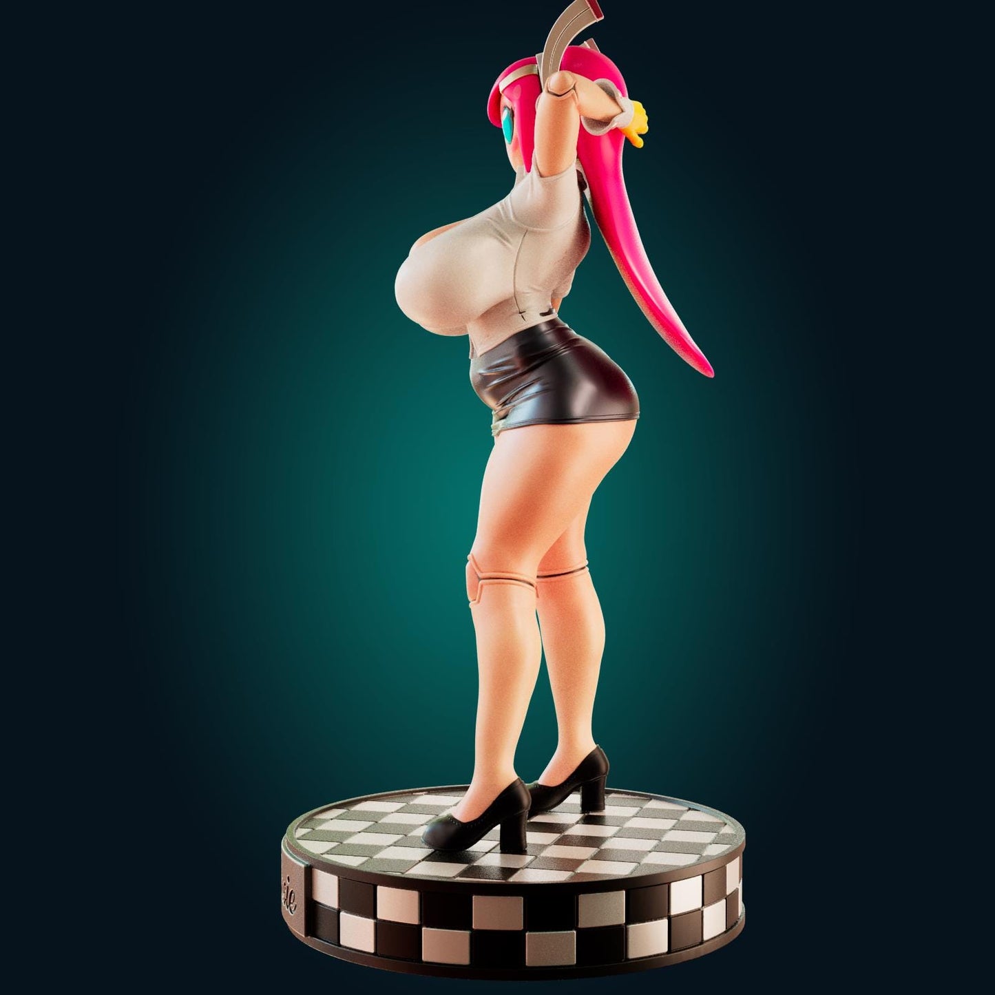Robot Girl Model Kit | 3D Resin Printed Figurine | Officer Rhu