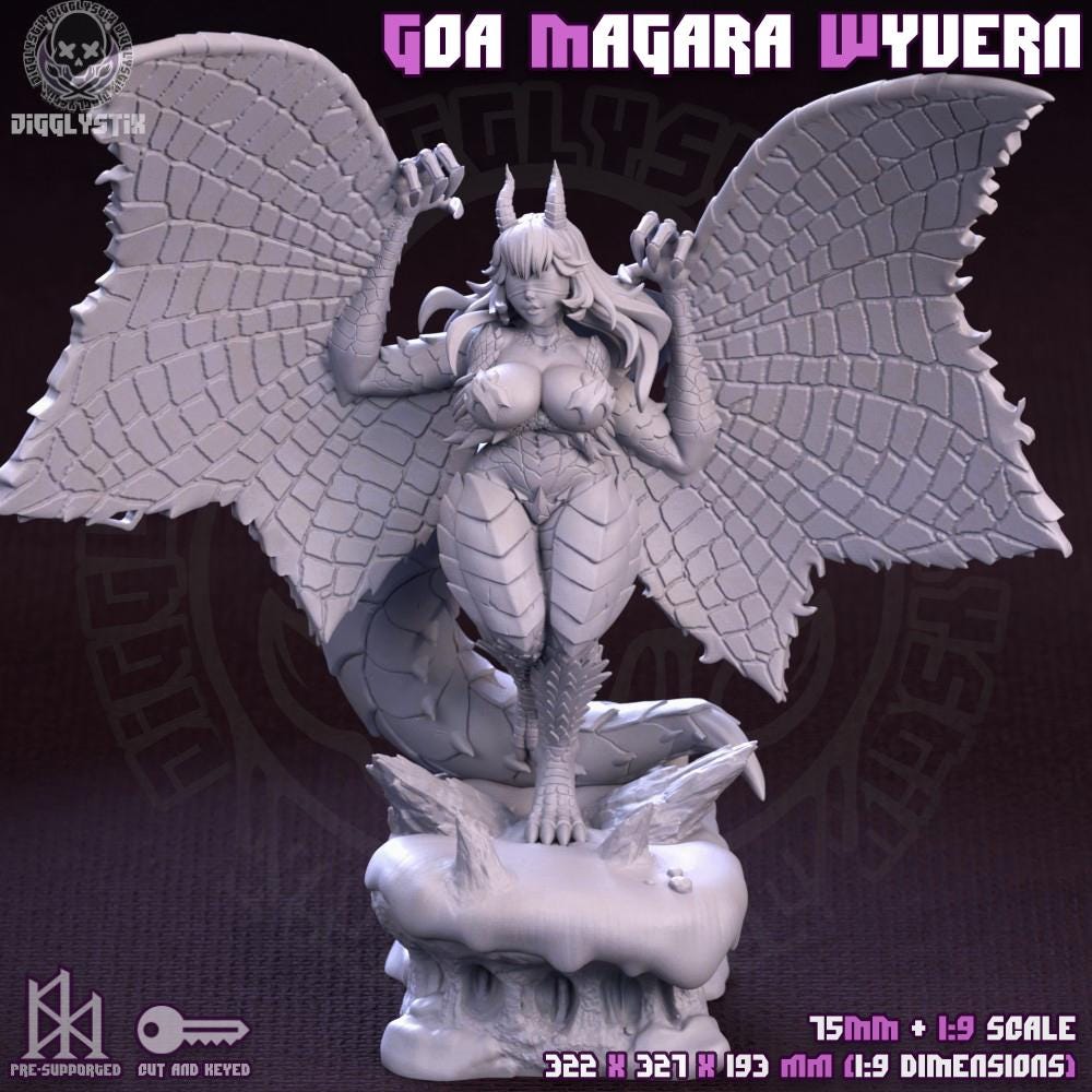 Wyvern Model Kit | Jigglystix