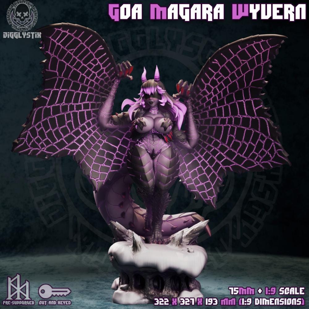 Wyvern Model Kit | Jigglystix