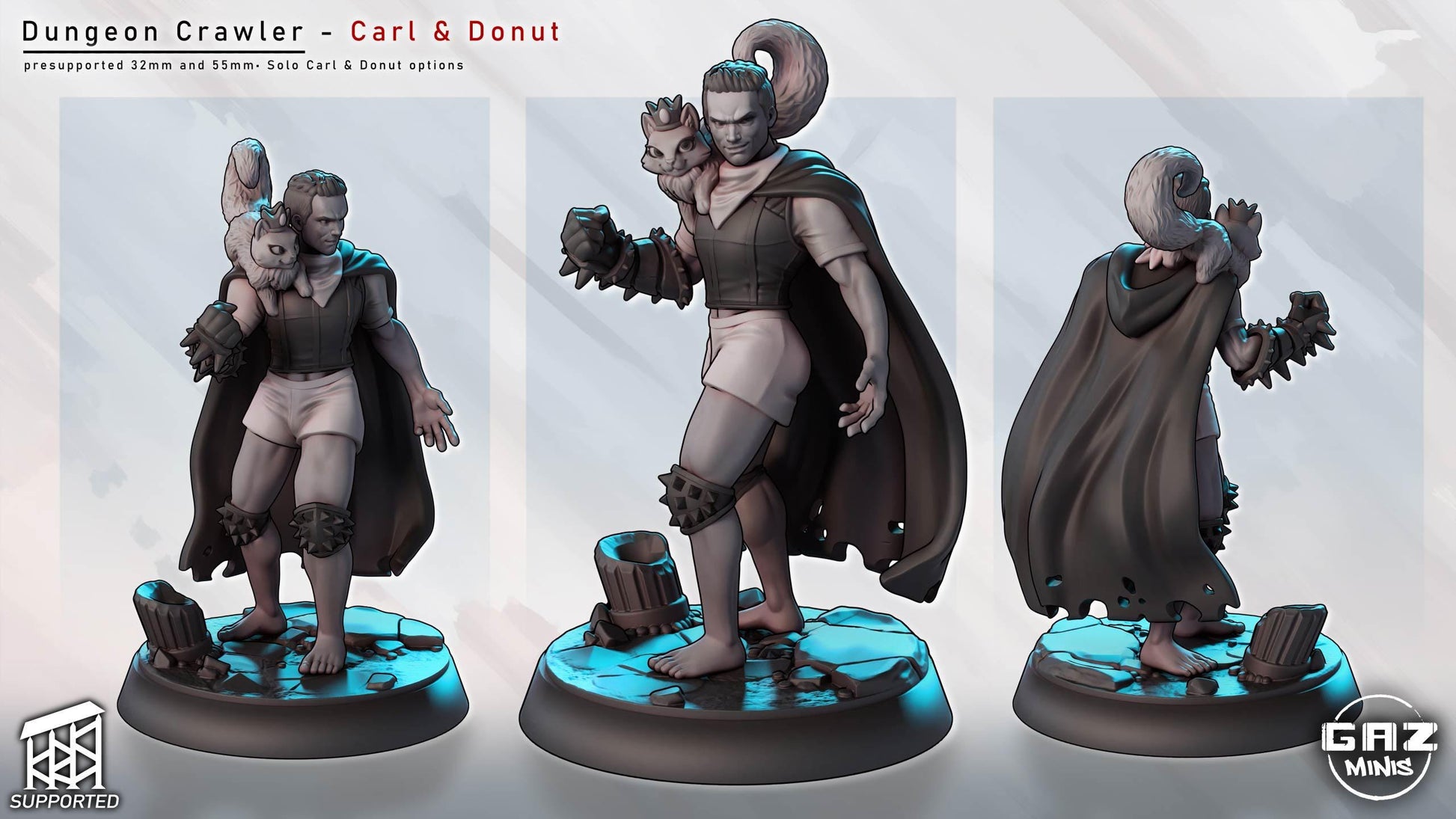 Dungeon Crawler - Carl & Donut | Gaz Minis