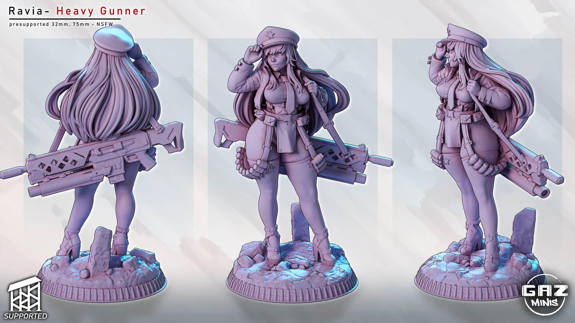 Ravia - Heavy Gunner | Gaz Minis