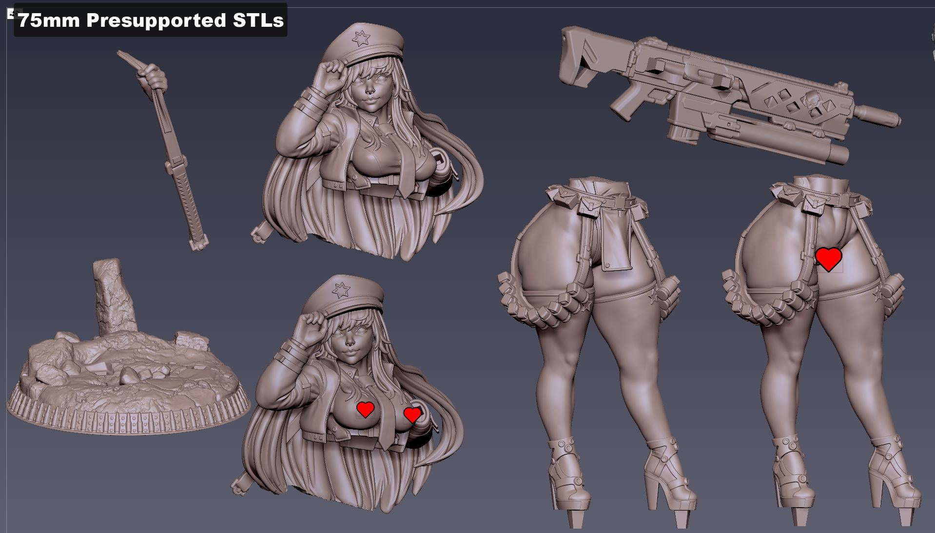 Ravia - Heavy Gunner | Gaz Minis
