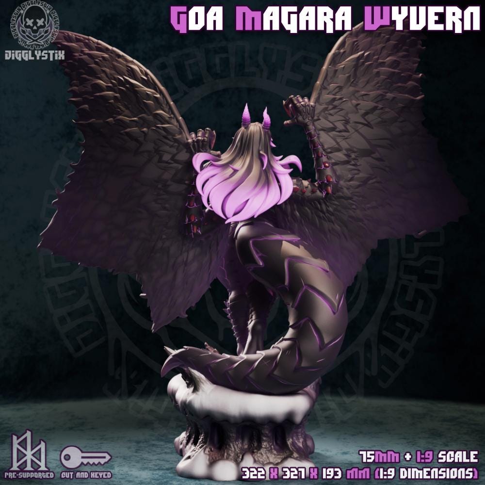 Wyvern Model Kit | Jigglystix