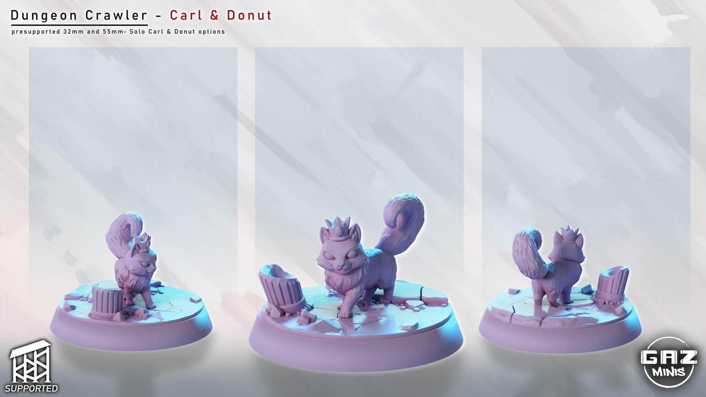 Dungeon Crawler - Carl & Donut | Gaz Minis