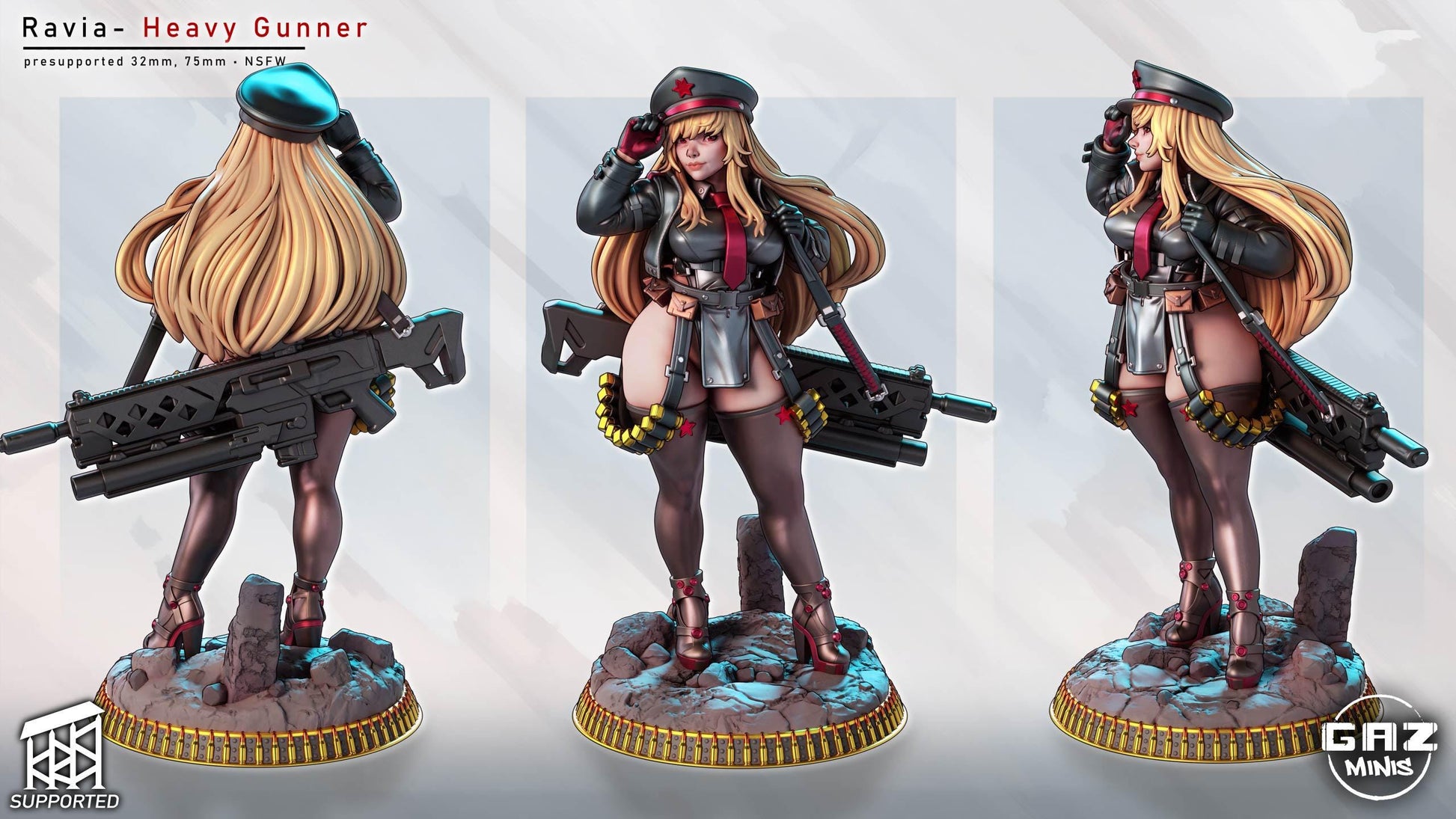 Ravia - Heavy Gunner | Gaz Minis