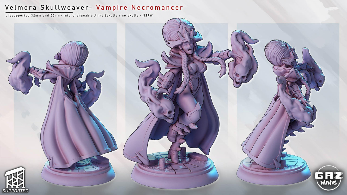 Velmora Skullweaver - Vampire Necromancer | Gaz Minis
